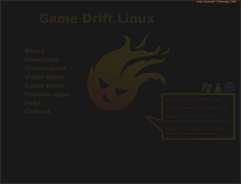 Tablet Screenshot of gamedrift.org